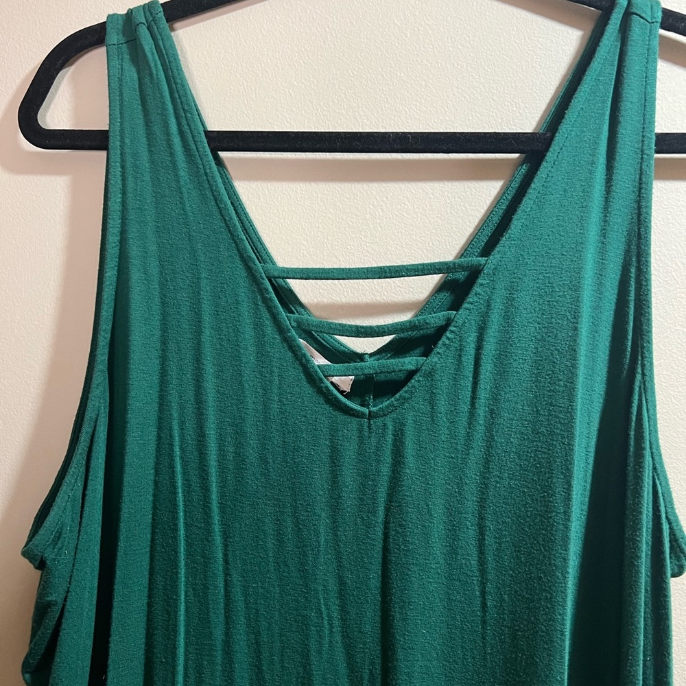 Green dress